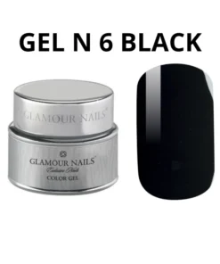 Glamour Nails | Color Gel n.6 Black