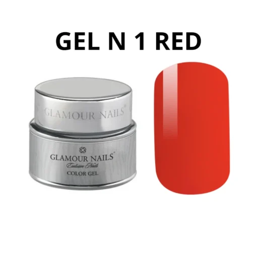 Glamour Nails | Gel n.1 Red