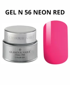 Glamour Nails | Color Gel n.56 Neon Red