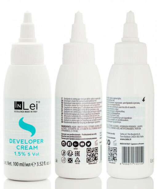 InLei “DEVELOPER CREAM” 1,5% 5 Vol - ossidante in crema per tinta