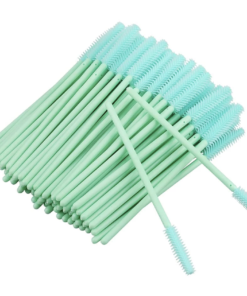 Mascara Brush silicone per laminazione ciglia e sopracciglia verde tiffany