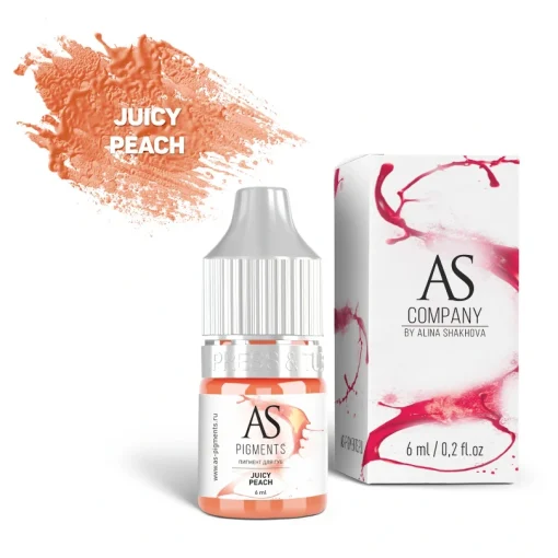 AS COMPANY - Juicy Peach 6ml pigmento labbra